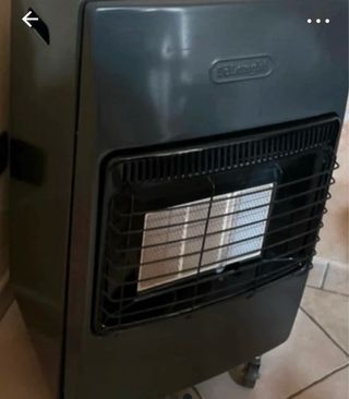 Stufa a gas DeLonghi grigia