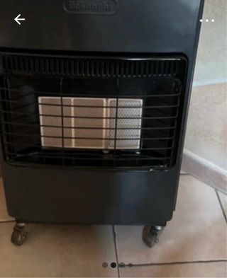 Stufa a gas DeLonghi grigia