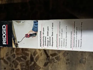 Detector de gases,ridgig