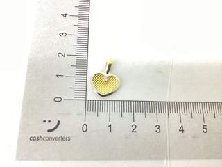colgante oro 18k con piedra