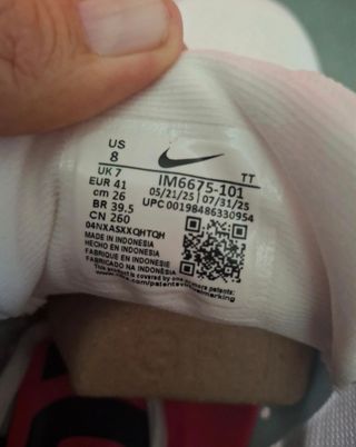 Nike Structure 26 Hombre Blanco Rosa