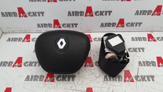 RENAULT TRAFIC COMERCIAL 2015 - KIT AIRBAGS COMPLETO RENAULT TRAFIC III 2014 - 2015 - 2016 - 2017 - 2018 - 2019