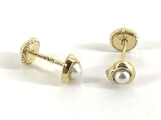 pendientes oro 18k con piedra