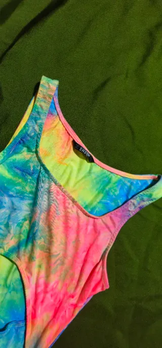 Vestido Tie Dye Corto