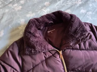 Chaquetón morado talla S