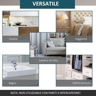 Kit de Puerta Corredera de 183CM/6FT 100Kg Máx en Acero al Carbono, Kit para Puertas Correderas con Riel, 2 Ganchos, 2 Topes de Puerta, 2 Sujetapies, 2 Juegos de Tornillos y Tuercas