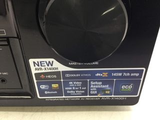 amplificador home cinema denon avr-x1400h