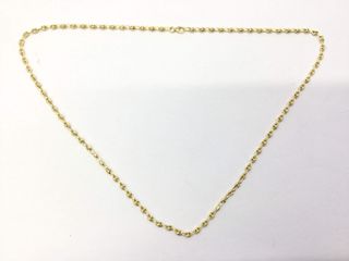cadena oro 18k 30cm