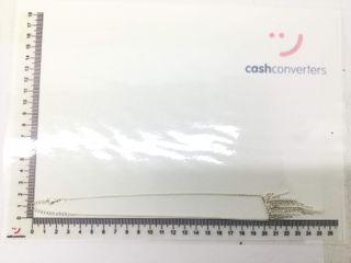 collar plata 925mm con piedra con circonita 22cm