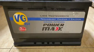Batería Coche VG Bat Power Max 75Ah AGM Start-Stop