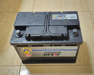 Batería Coche VG Bat Power Max 75Ah AGM Start-Stop