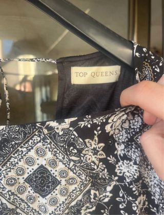 Camisa larga hippie talla M