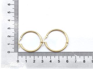 argollas oro 18k