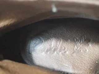 Botines de cuero marrones talla 42.5