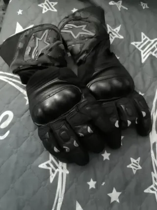 Guantes de piel moto Alpinestars