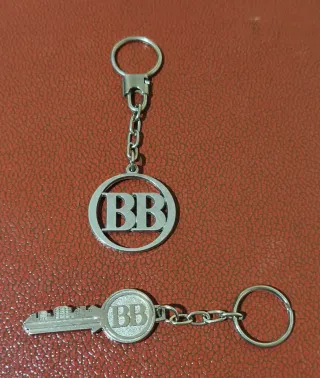 Lote Llaveros Vintage Banco Bilbao (BB) Metal