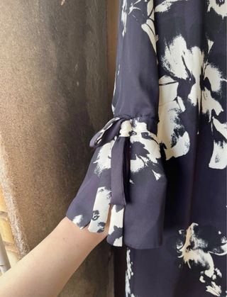 Vestido floral H&M Talla L