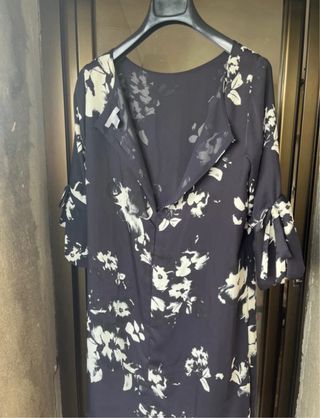 Vestido floral H&M Talla L