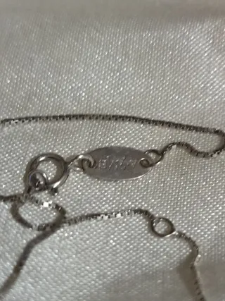 Collana Cuore dell'oceano Argento 925 Amen