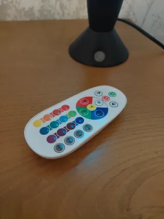 Lâmpada de Lava LED com Controle Remoto