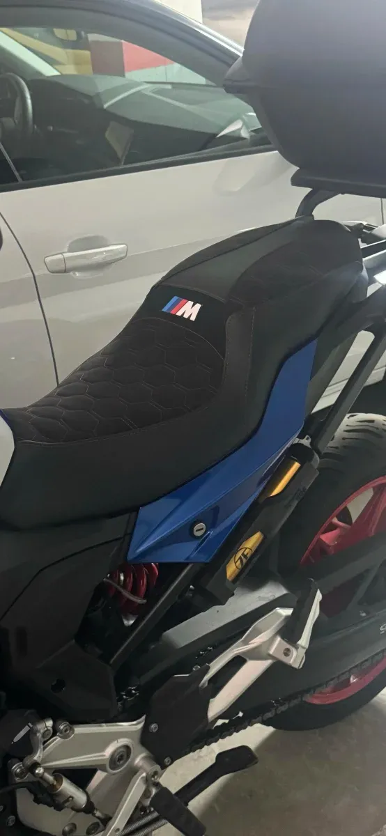 Asiento gel moto,tapizado personalizado