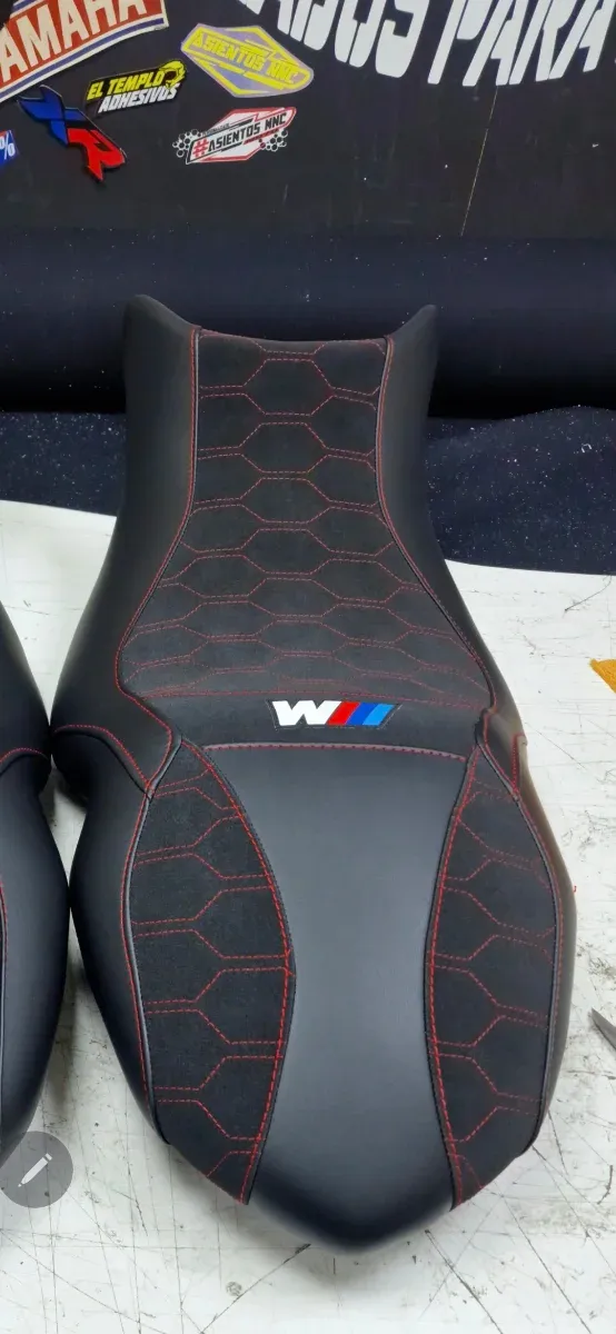 Asiento gel moto,tapizado personalizado