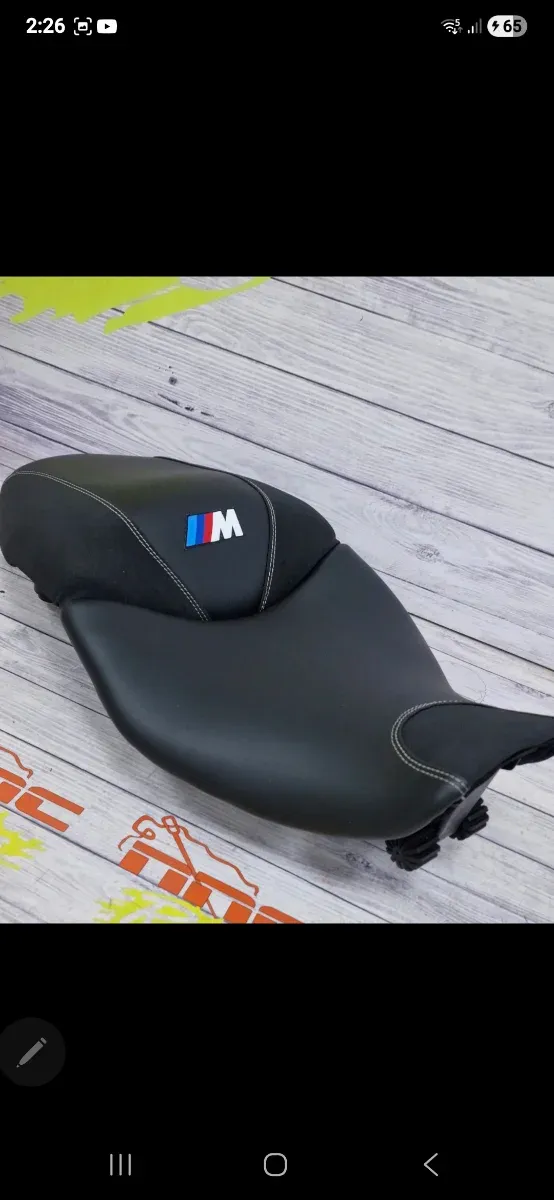 Asiento gel moto,tapizado personalizado