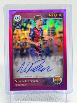 Noah Darvich RC /199 Autograph Merlin 2025