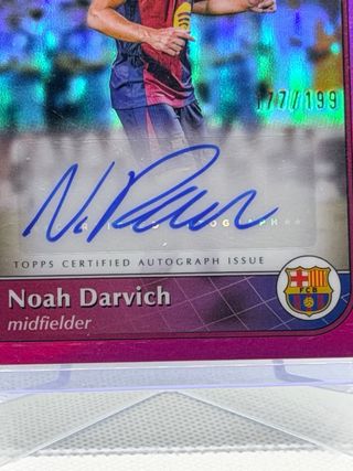 Noah Darvich RC /199 Autograph Merlin 2025