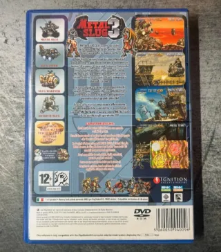 Lote Metal Slug 3/4/5 PS2 Completo