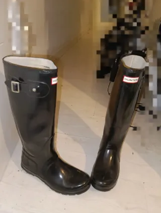 Botas Hunter Negras Talla 38