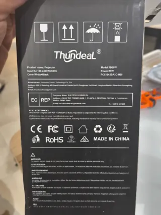 Proyector TD 80W Blanco