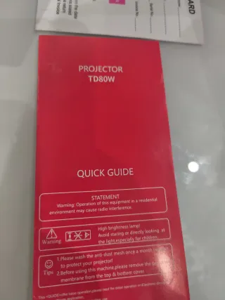 Proyector TD 80W Blanco