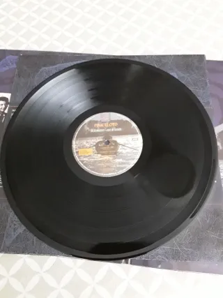 Dos discos de vinilo de Pink Floyd