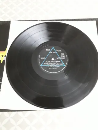 Dos discos de vinilo de Pink Floyd