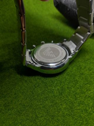 Reloj Emporio Armani Plata y Blanco