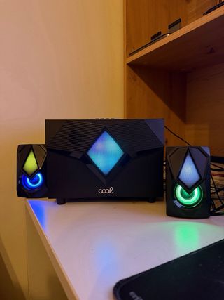 Colunas de Som COOL Gaming LED USB 15W