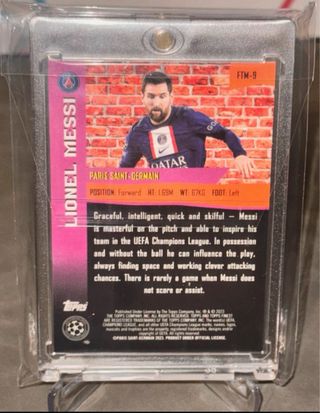 Messi /150 The Man - Psg - Topps Finest 2023