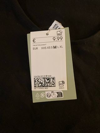 Body negro H&M Talla M