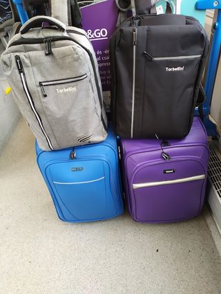 Mochila Portátil Cabina Avión Gris