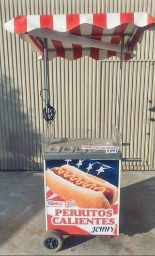 Carrito americano hot dog para eventos