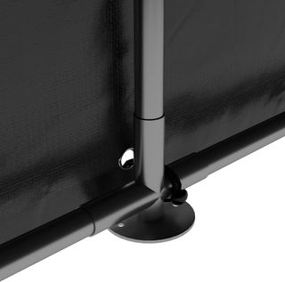 Garaje Moto para Exterior Almacenamiento anti UV Con Entrada de Cremallera, Tenda Garaje para Bicicletas y Herramientas en Metal Galvanizado y Tejido PE, 120X179X165 Cm, Gris Claro