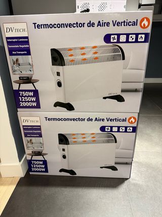 Termoconvector DVTECH 2000W nuevos calefactor