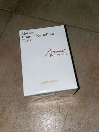 Perfume Baccarat Rouge 540 Maison Francis Kurkdjia