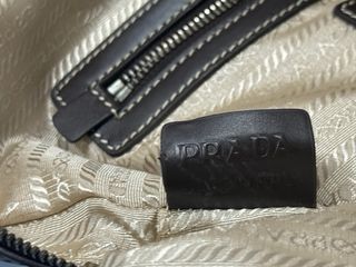 Borsa Prada jacquard (corda+moro)