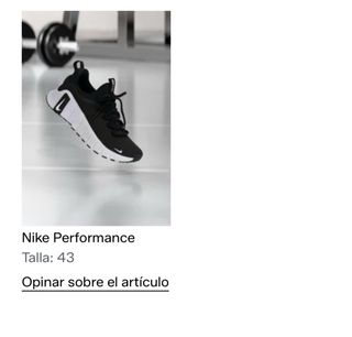 Zapatillas Nike Free Metcon 6 Talla 43