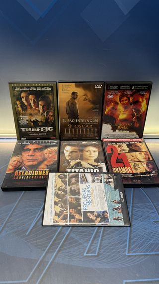 Lote 7 dvds dramaticas, observa las fotos