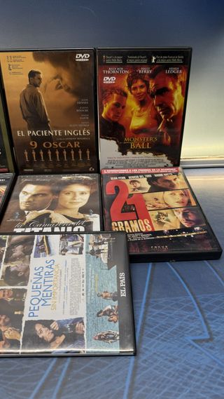 Lote 7 dvds dramaticas, observa las fotos