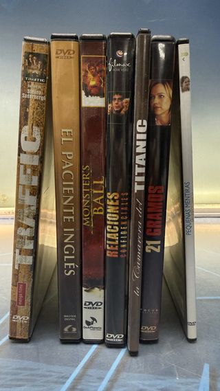 Lote 7 dvds dramaticas, observa las fotos