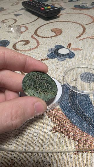 Moneda Romana Celtitan CARMO